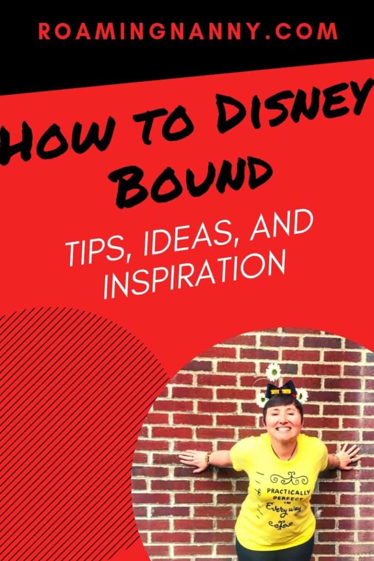Disneybounding is a fun way for Disney fans to dress as their favorite characters. Here are some tips on how to Disneybound with a bit of inspiration for outfits. #disney #disneybound #disneybounding #disneyparks #disneycharacters