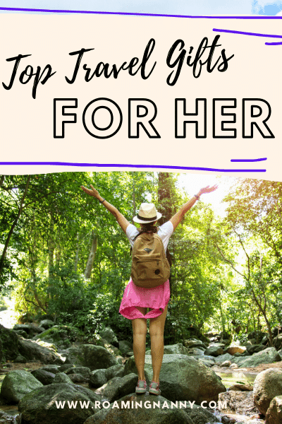 Looking for the perfect travel gift for her? Look no further, I've put together a collect of amazing travel gifts for the woman in your life. #travelgifts #giftguide