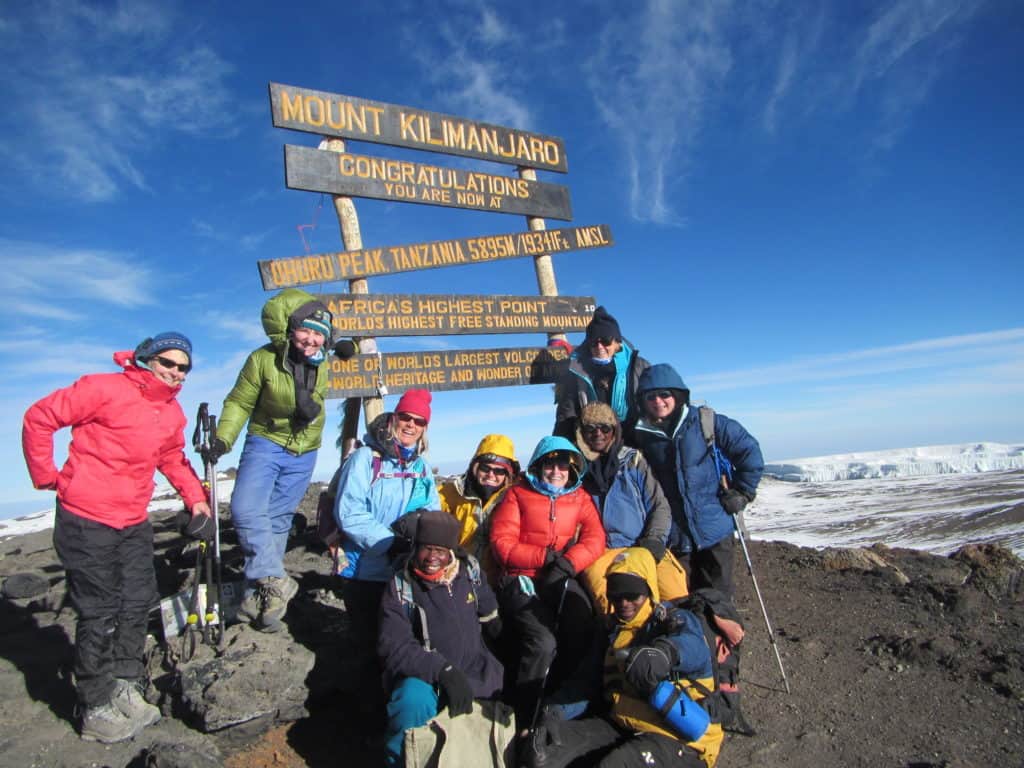  Mount Kilimanjaro peak