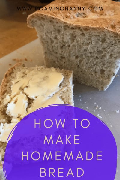 Making homemade bread is fun for the whole family. With minimal ingredients that is a must make treat and it will make your house smell amazing!