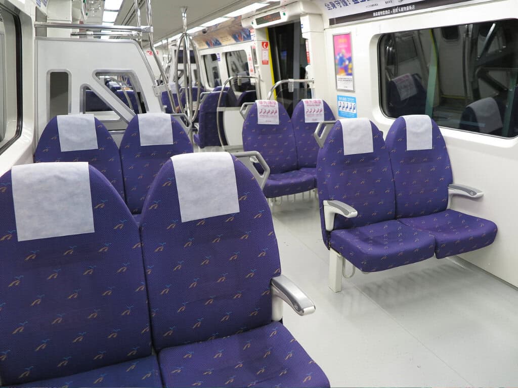 Staying quiet on trains is essential for Japanese Etiquette for First Time Travelers